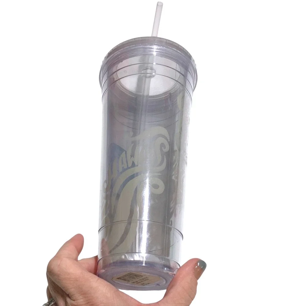 Set of 5 STARBUCKS tumblers and cups‎ with lids & straws